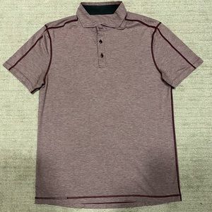 Men’s Lululemon Polo Shirt - Maroon